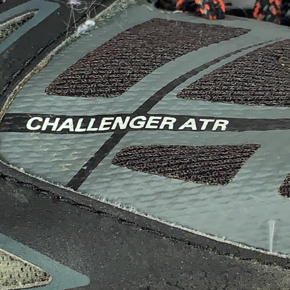 Hoka One One "CHALLENGER ATR" black & orange trail shoes size 10 - Picture 9 of 13